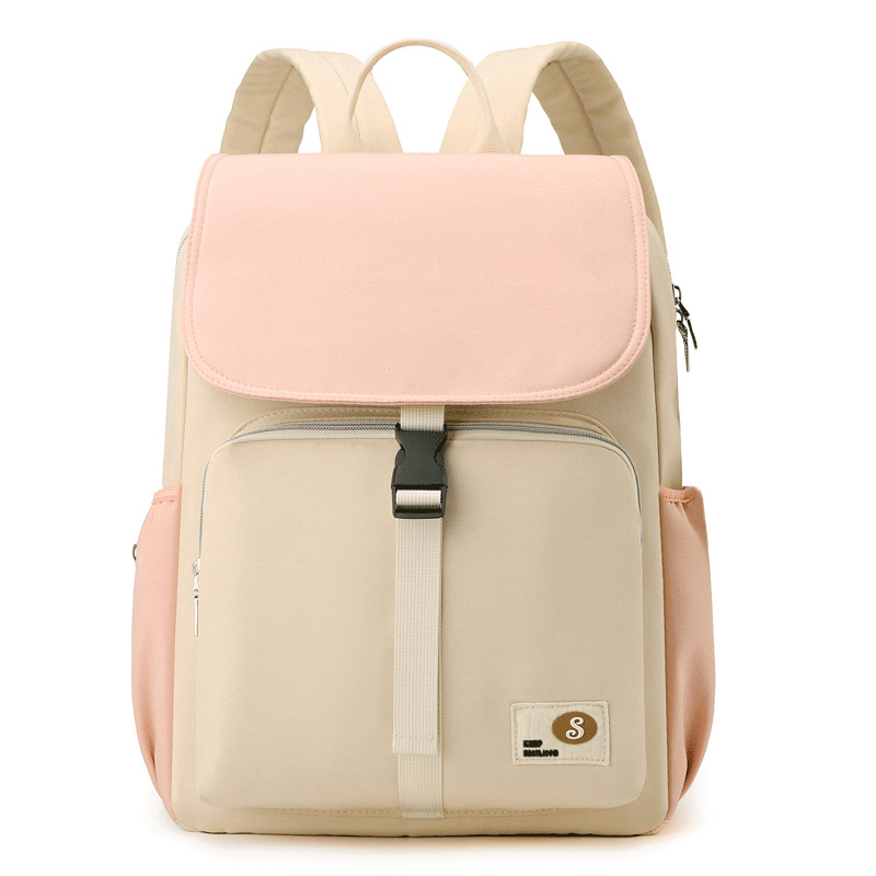 Σακίδιο μητέρων και μωρών, αστικός μινιμαλισμός, ύφασμα Oxford, μονόχρωμο σχέδιο, μόνωση, ανθεκτικότητα στη φθορά, προστασία της σπονδυλικής στήλης, ιμάντες με αεροφυσαλίδες