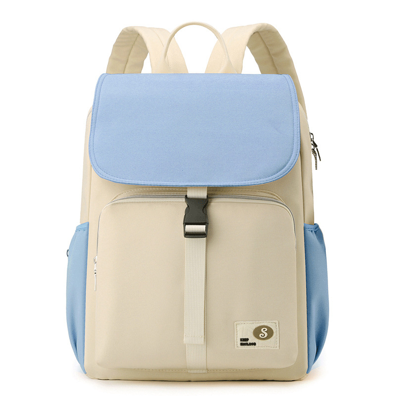 Σακίδιο μητέρων και μωρών, αστικός μινιμαλισμός, ύφασμα Oxford, μονόχρωμο σχέδιο, μόνωση, ανθεκτικότητα στη φθορά, προστασία της σπονδυλικής στήλης, ιμάντες με αεροφυσαλίδες