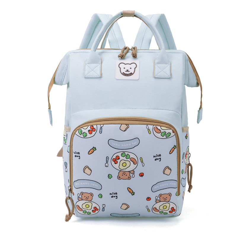 Σακίδιο μητρότητας - πολυλειτουργικό, με μεγάλη χωρητικότητα και αποθήκευση γάλακτος (Υλικό: Oxford ύφασμα; Εσωτερικό: πολυεστέρας; Αναπνεόμενο; Κυρτός ιμάντας ώμου; Κατάλληλο για οικιακή αποθήκευση)