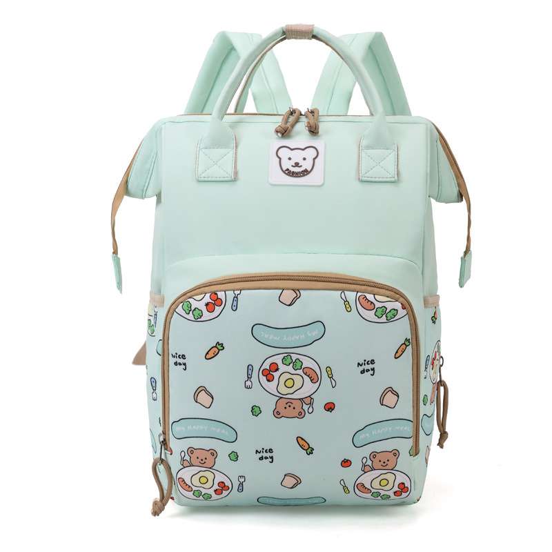 Σακίδιο μητρότητας - πολυλειτουργικό, με μεγάλη χωρητικότητα και αποθήκευση γάλακτος (Υλικό: Oxford ύφασμα; Εσωτερικό: πολυεστέρας; Αναπνεόμενο; Κυρτός ιμάντας ώμου; Κατάλληλο για οικιακή αποθήκευση)