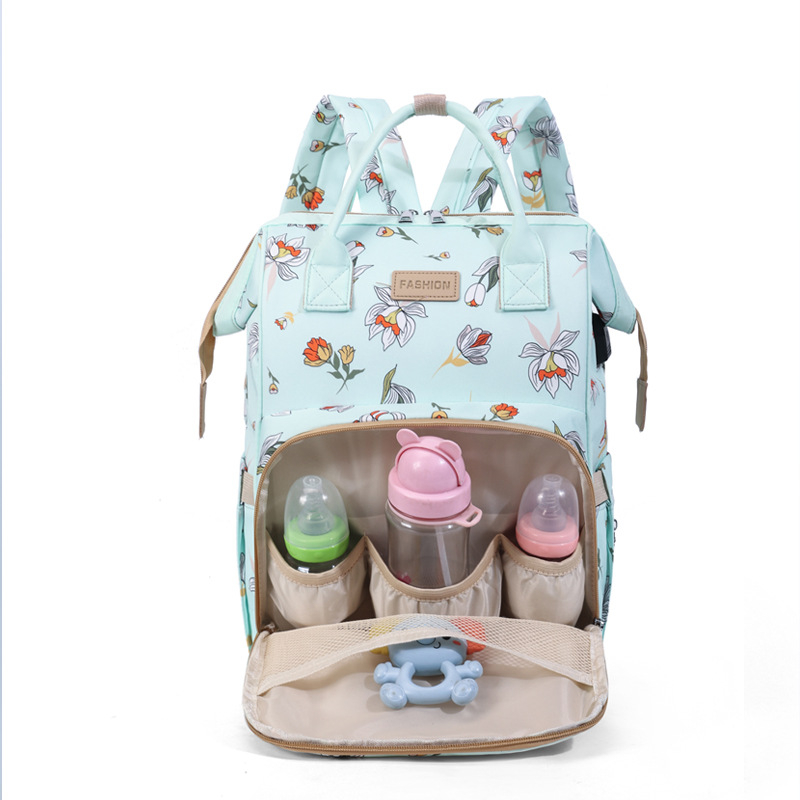 Μονωμένο σακίδιο μητέρας και μωρού για τη διατήρηση γάλακτος, μεγάλης χωρητικότητας, φορητό, με σχέδιο anime, ύφασμα Oxford