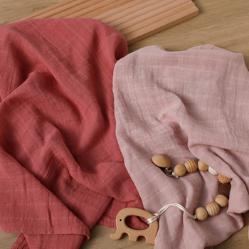 Двойнослойни памучни муслинови кърпи за лице за бебета, комплект от 3 броя, абсорбиращи кърпи за новородени