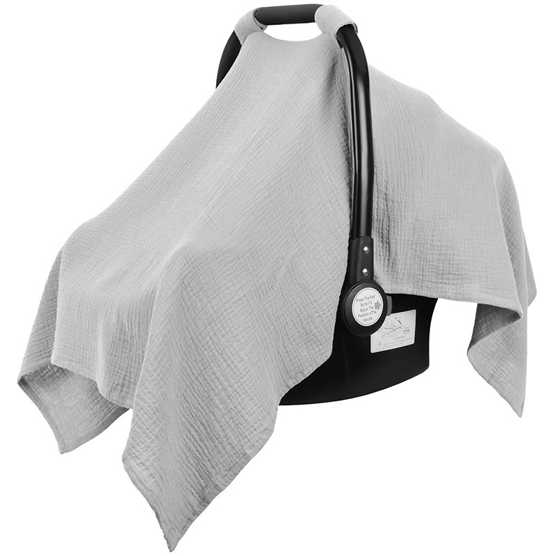 Naujagimių vežimėlio uždangalas, vėju atsparus, 100% medvilna, paprastas stilius, pavasaris 2024 (Medžiaga: 100% medvilnė; Stilius: paprastas; Sezona: pavasaris 2024; Tinkamas amžius: naujagimiams 0–12 mėnesių; Saugos lygis: A)