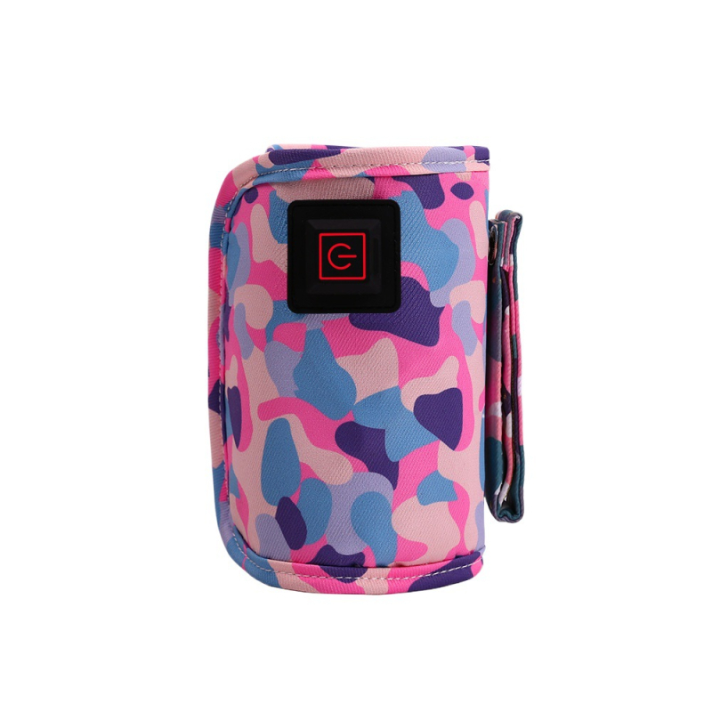 Κάλυμμα θέρμανσης μπιμπερό μωρού, καμουφλάζ σειρά, παχύ ύφασμα, έλεγχος θερμοκρασίας