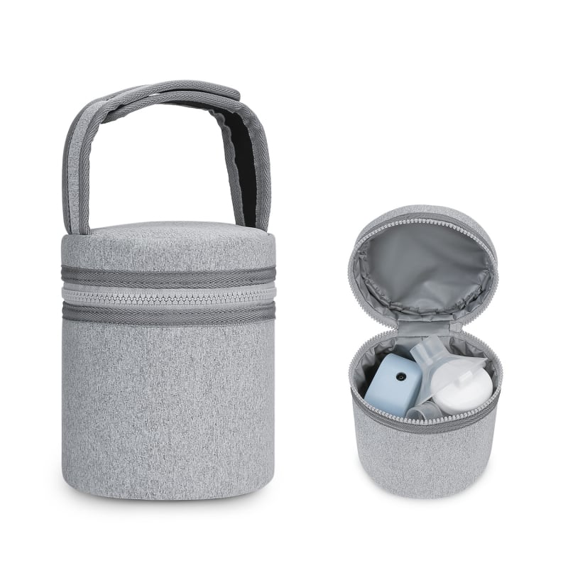 Neopreninė buteliukų ir krūtų pompos kelioninė rankinė su šilumine izoliacija, nešiojama