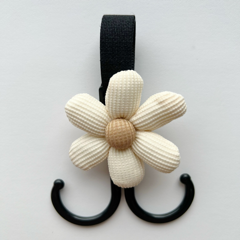 Kuka za kolica i upravljač — karikatura-stil smolna unutarnja skladišna kuka, univerzalna kuka za kolica, bicikle i električne bicikle