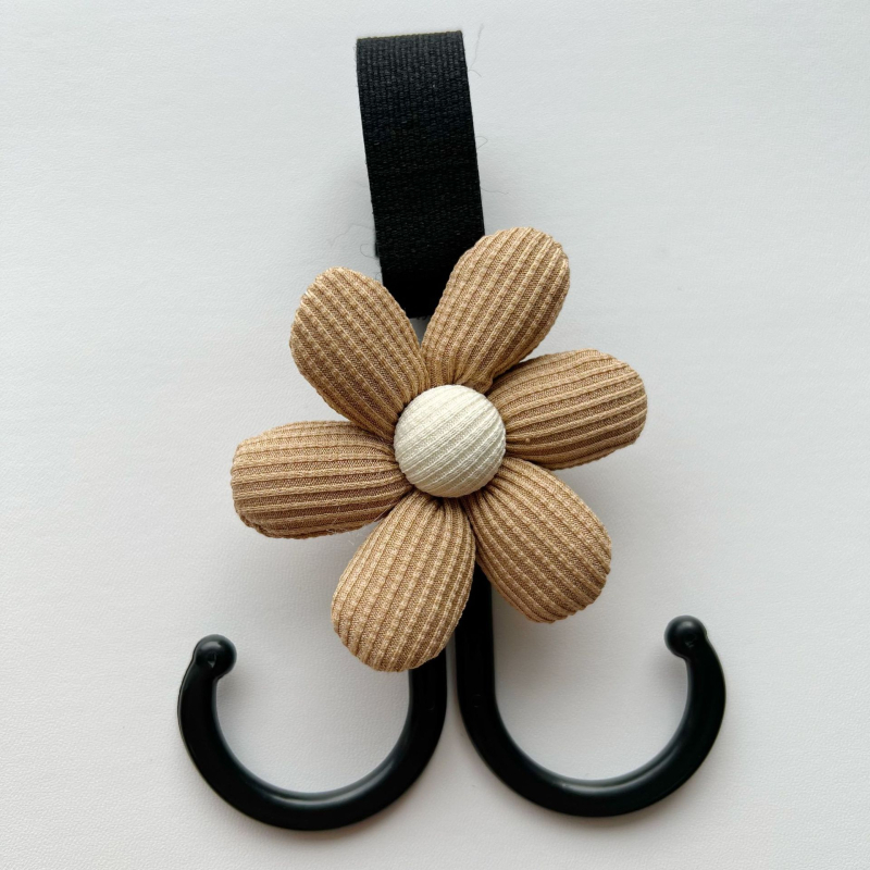 Kuka za kolica i upravljač — karikatura-stil smolna unutarnja skladišna kuka, univerzalna kuka za kolica, bicikle i električne bicikle