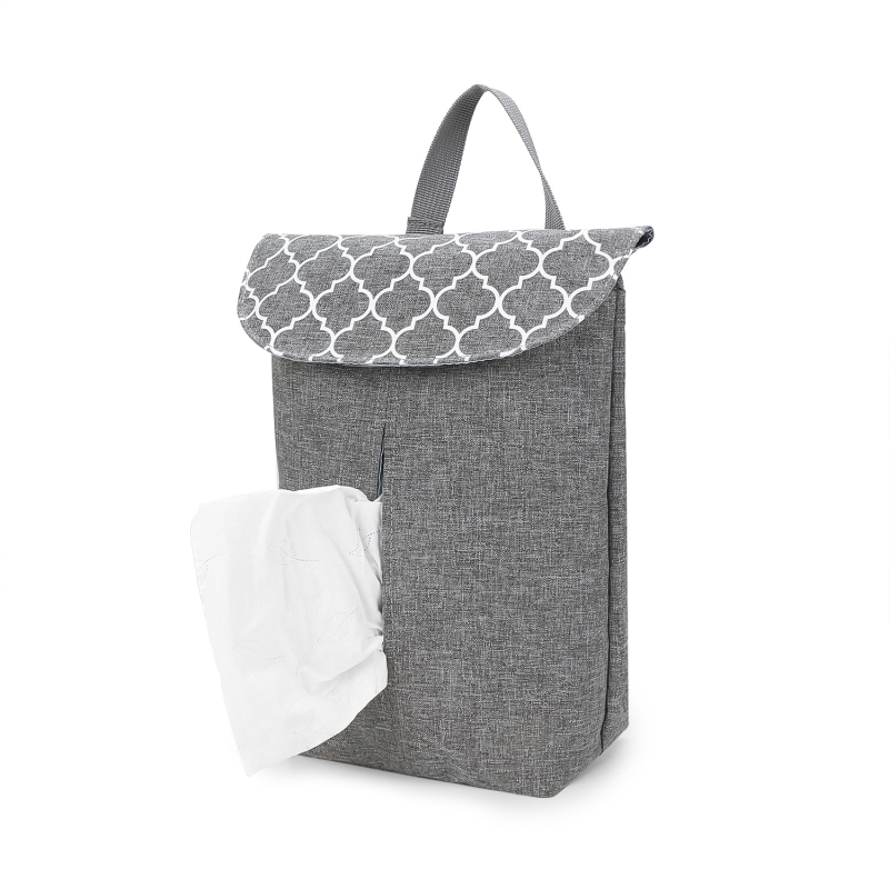 Pelenkák tárolására szolgáló táska – kézitáska formájú, poliészter anyag, többfunkciós, utazáshoz