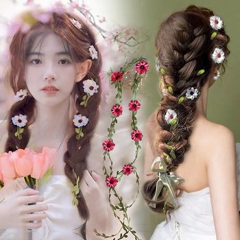 Κεφαλοδέτης μαλλιών σε σχήμα λουλουδιού, γυναικείο στυλ, κωδικός A1348, Άνοιξη 2024