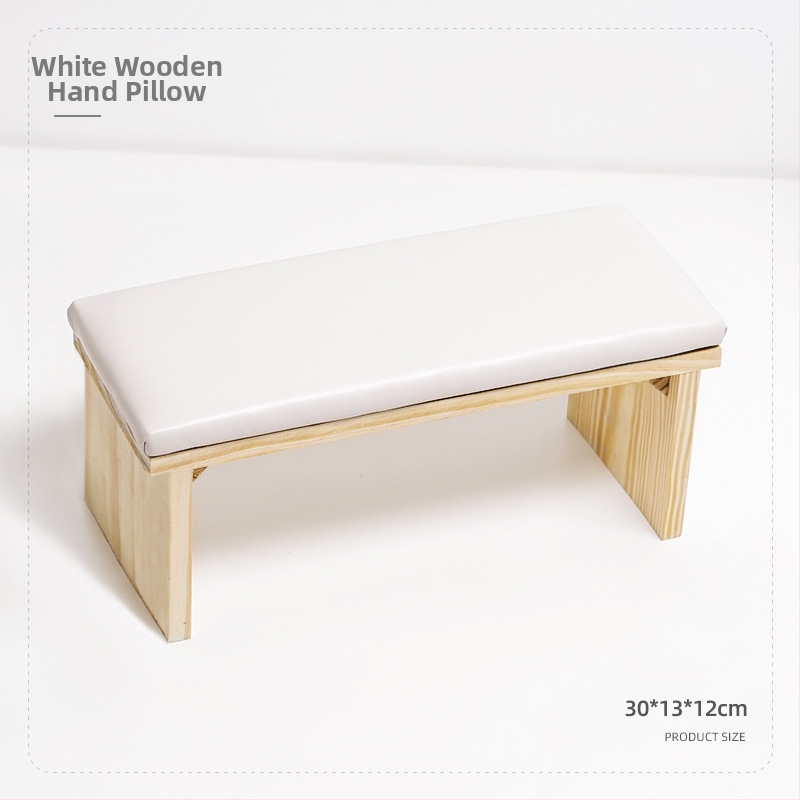 Ξύλινο μαξιλαράκι χεριού για μανικιούρ – μινιμαλιστικό φυσικό ξύλο, μοντέλο Nail Log Hand Pillow, 750 g, διάρκεια ζωής 3 ετών