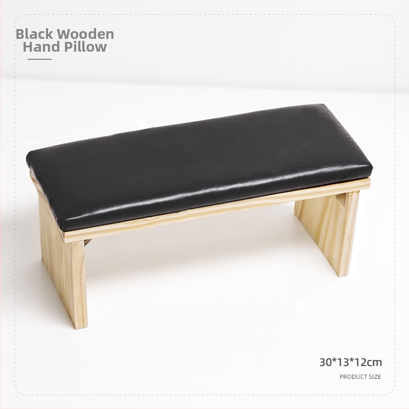 Ξύλινο μαξιλαράκι χεριού για μανικιούρ – μινιμαλιστικό φυσικό ξύλο, μοντέλο Nail Log Hand Pillow, 750 g, διάρκεια ζωής 3 ετών