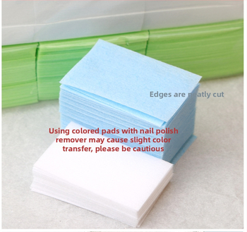 Φύλλα βαμβακιού για αφαίρεση βερνικιού νυχιών – Golden Pure Color, μονή συσκευασία