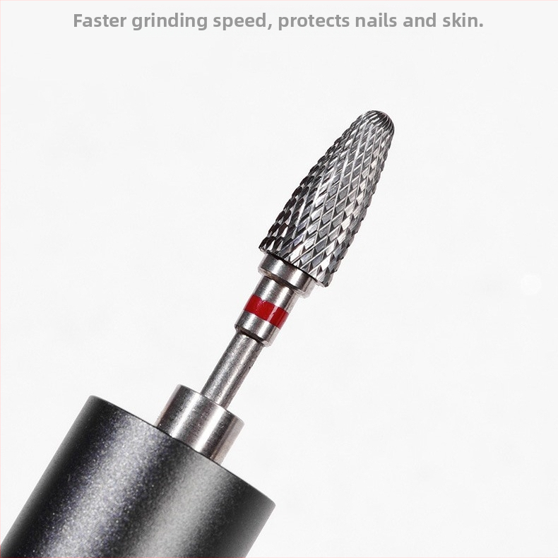 Κεφαλή λείανσης νυχιών από βολφράμιο ατσάλι, ανοξείδωτος χάλυβας, μη θερμαινόμενη, για αφαίρεση και σχήμα νυχιών