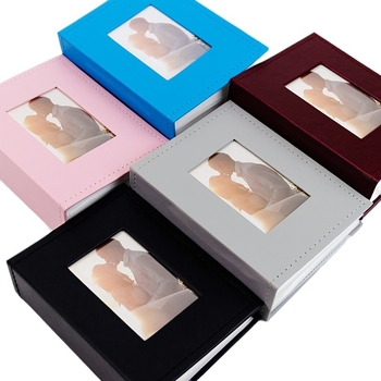 Фотоалбум с PU кожа, разделяеми страници, лепено подвързване, 50 страници, сватбен спомен