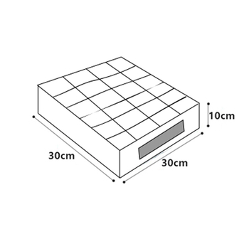 Κυβώδες κουτί αποθήκευσης με δίχτυ, νάιλον + δίχτυ, πολυλειτουργικός οργανωτής για εσώρουχα και αξεσουάρ (μοντέλο Mesh storage)