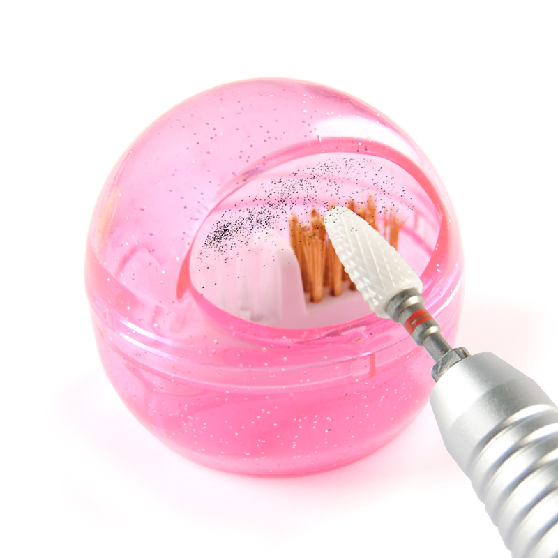 Θήκη αποθήκευσης κεφαλών λείανσης νυχιών Xu sui με 72, 48 και 60 τρύπες – σετ γυάλισμα και καθαρισμός