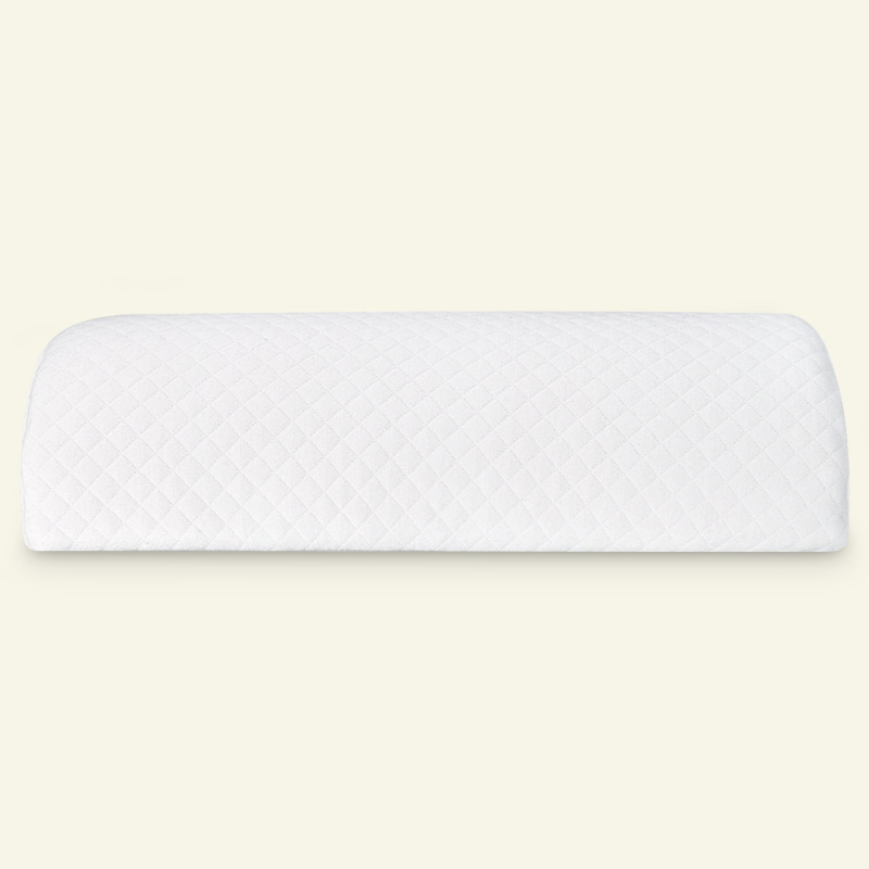 Възглавничка за крак с полумесна форма, памет пяна със забавено възстановяване, покритие полиестерно-памучно, пълнеж 100% полиуретан