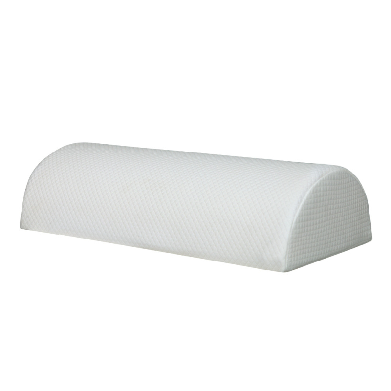 Възглавничка за крак с полумесна форма, памет пяна със забавено възстановяване, покритие полиестерно-памучно, пълнеж 100% полиуретан