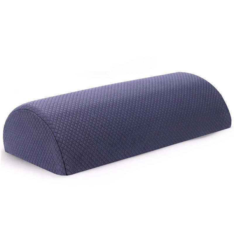 Възглавничка за крак с полумесна форма, памет пяна със забавено възстановяване, покритие полиестерно-памучно, пълнеж 100% полиуретан