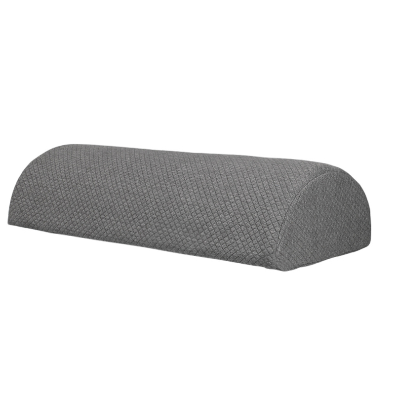 Възглавничка за крак с полумесна форма, памет пяна със забавено възстановяване, покритие полиестерно-памучно, пълнеж 100% полиуретан