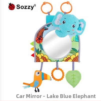 Pliušinė kabinama žaislas automobilių galinio vaizdo veidrodėliui kūdikiams 0–3 m. – raminanti dovana