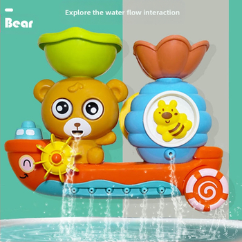 Lāča ūdens kravas automašīna – vannas rotaļlieta ūdens spēlēm, ABS, 4–6 gadi, Chenghai, Ķīna