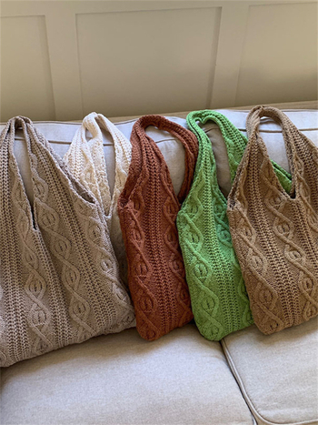 Τσάντα Tote από πολυεστέρα για καθημερινή χρήση, Άνοιξη 2024