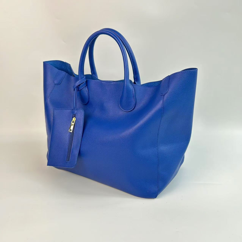 Női PU bőrtok tote — városi minimalist stílus, PU anyag, cipzárnyitás, poliészter bélés, vízszintes négyzet alakú
