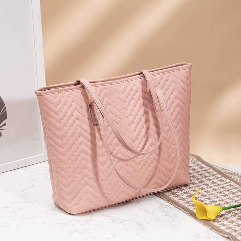 Tote táska Urban Simplicity PU anyag, vertikális négyszögletes forma, cipzár, háromdimenziós táska
