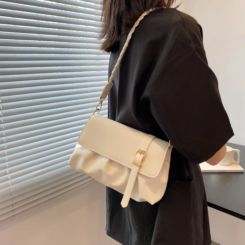 Sheng bangrong geantă PU în stil stradal, cu compartiment interior cu fermoar, construcție rigidă, pentru utilizare zilnică