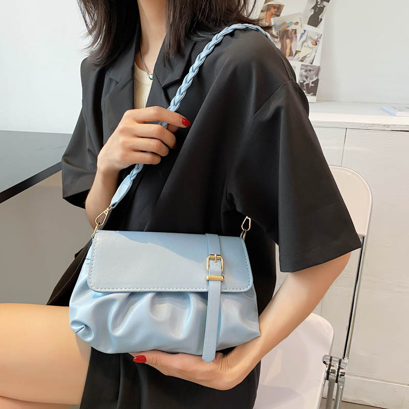 Sheng bangrong geantă PU în stil stradal, cu compartiment interior cu fermoar, construcție rigidă, pentru utilizare zilnică