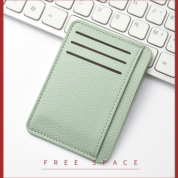 DEABOLAR PU ādas kartes maciņš 5 kartēm — Universāls, Ļoti viegls, Pret zādzībām