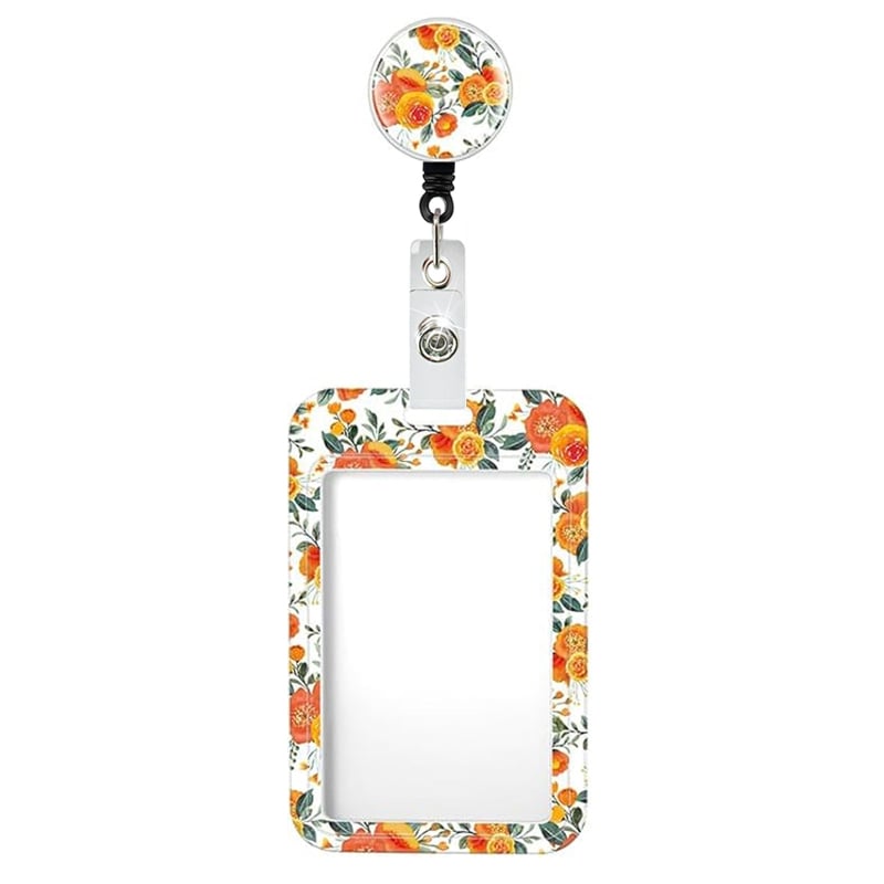 Dole πλαστική θήκη για κάρτες με σχέδιο φύλλων λουλουδιών; δυνατότητα ιδιωτικής ετικέτας; μοντέρνο μινιμαλιστικό στυλ.