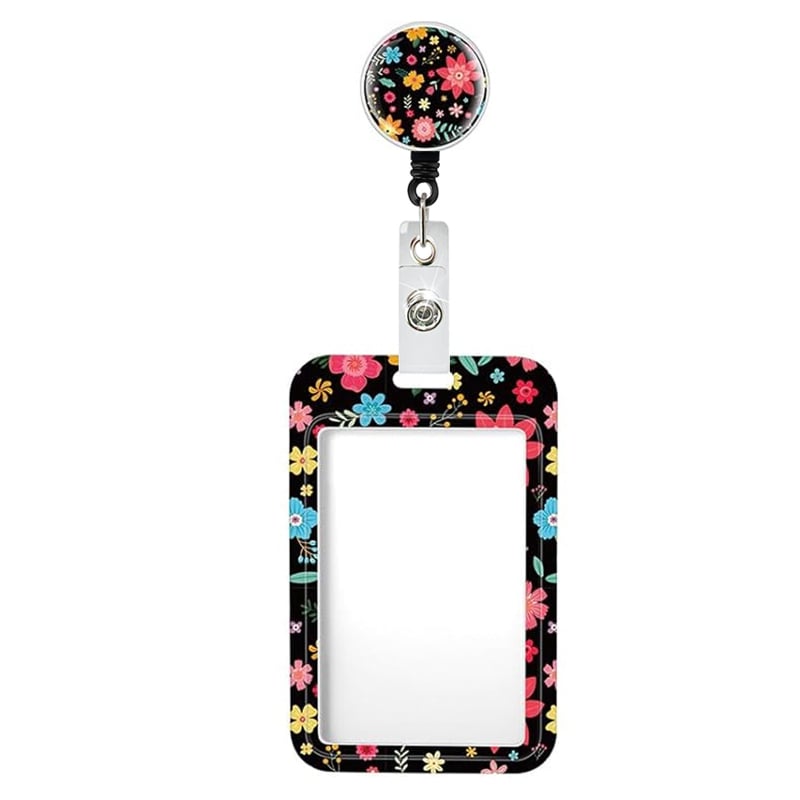 Dole πλαστική θήκη για κάρτες με σχέδιο φύλλων λουλουδιών; δυνατότητα ιδιωτικής ετικέτας; μοντέρνο μινιμαλιστικό στυλ.