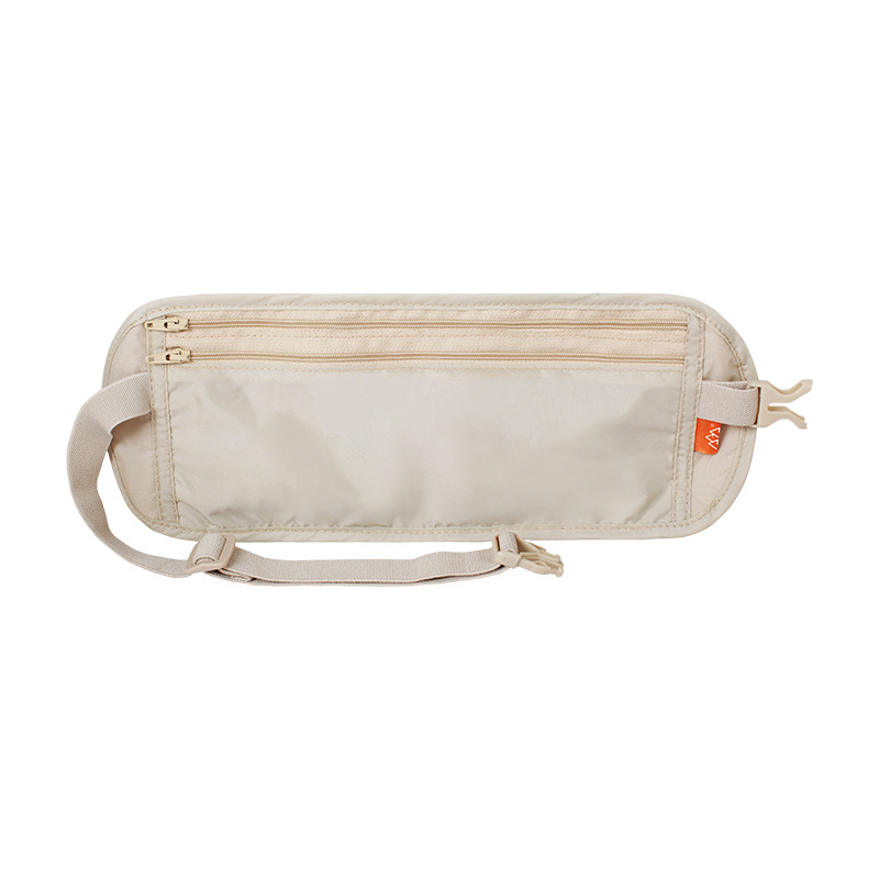 Nematomas juosmens krepšys lauko sportui su paso/ID kišene, Nailono Oxford audinys, tinkamas bėgimui, žygiams, alpinizmui, dviratinių sportui ir treniruotėms