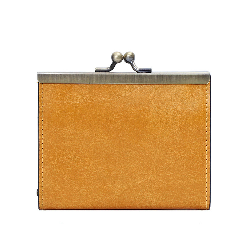 Moterų kortelių dėklas iš natūralios odos, daug kortelių kiščių, Modelis Q055 (natūrali oda; karvių oda; vienos spalvos; moterims; Q055)