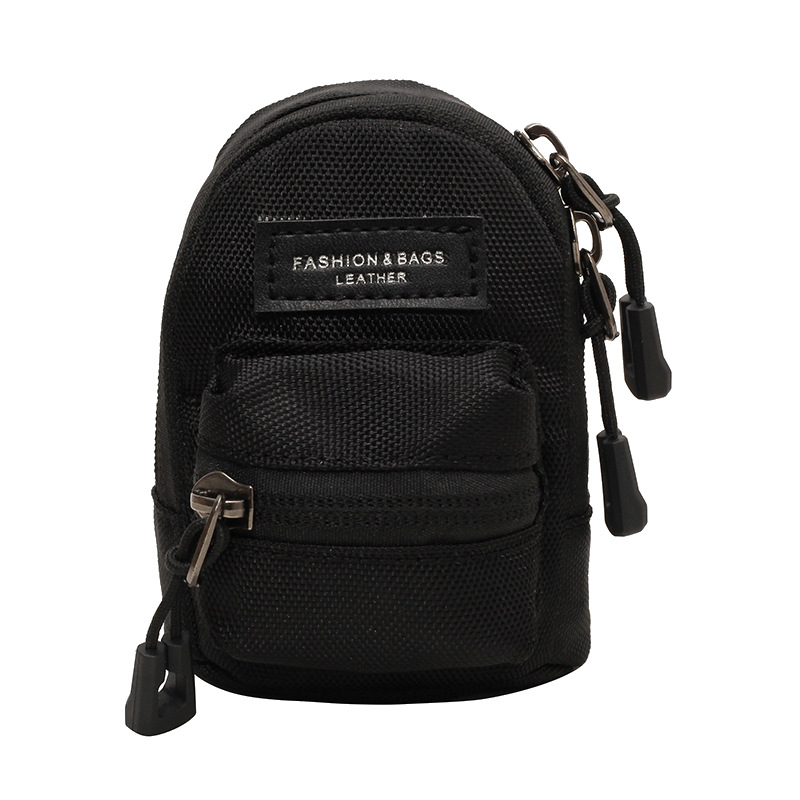 Детска мини чанта през рамо с леопардов принт, нейлон материал, полиестер подплата, модерен стил за ежедневна употреба