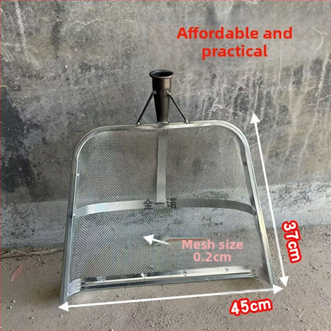 Kita prekė – Žemės ūkio sietas su didelėmis skylėmis, storintas filtras grūdų atskyrimui