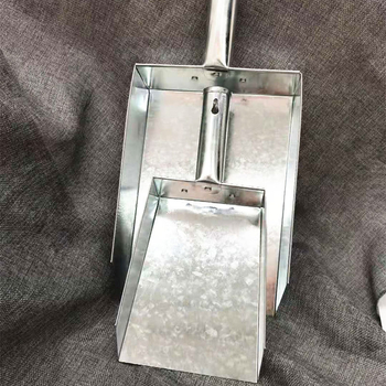 Plokščio dugno kruopoms ir miltams šaukštas, storintas virtuvės įrankis