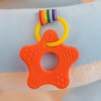 Слонова плюшена седалка за учене за бебета – карикатурна детска седалка с пълнеж от PP памук, супер мека къса плюш, мултифункционална, възможност за лого