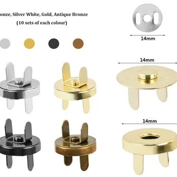 Metalo magnetinis sagčių komplektas su kojelėmis krepšiams ir batų dėžėms
