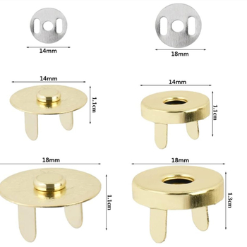 Metalo magnetinis sagčių komplektas su kojelėmis krepšiams ir batų dėžėms
