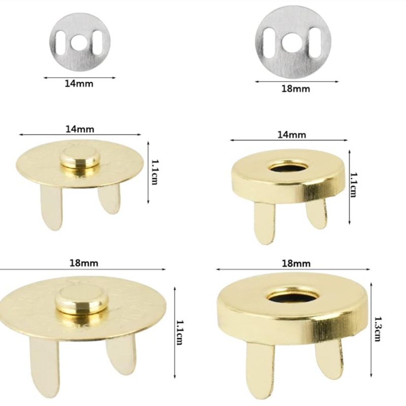 Metalo magnetinis sagčių komplektas su kojelėmis krepšiams ir batų dėžėms