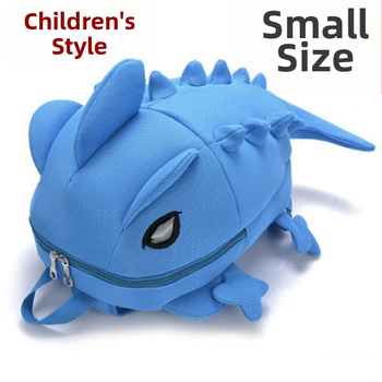 Παιδικό σχολικό σακίδιο με 3D σχέδιο δεινοσαύρου, αναπνεύσιμη εργονομική σχεδίαση, χωρητικότητα κάτω από 20L, ύφασμα υψηλής ελαστικότητας, ιμάντες με αερόσφυρες