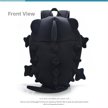 Παιδικό σχολικό σακίδιο με 3D σχέδιο δεινοσαύρου, αναπνεύσιμη εργονομική σχεδίαση, χωρητικότητα κάτω από 20L, ύφασμα υψηλής ελαστικότητας, ιμάντες με αερόσφυρες