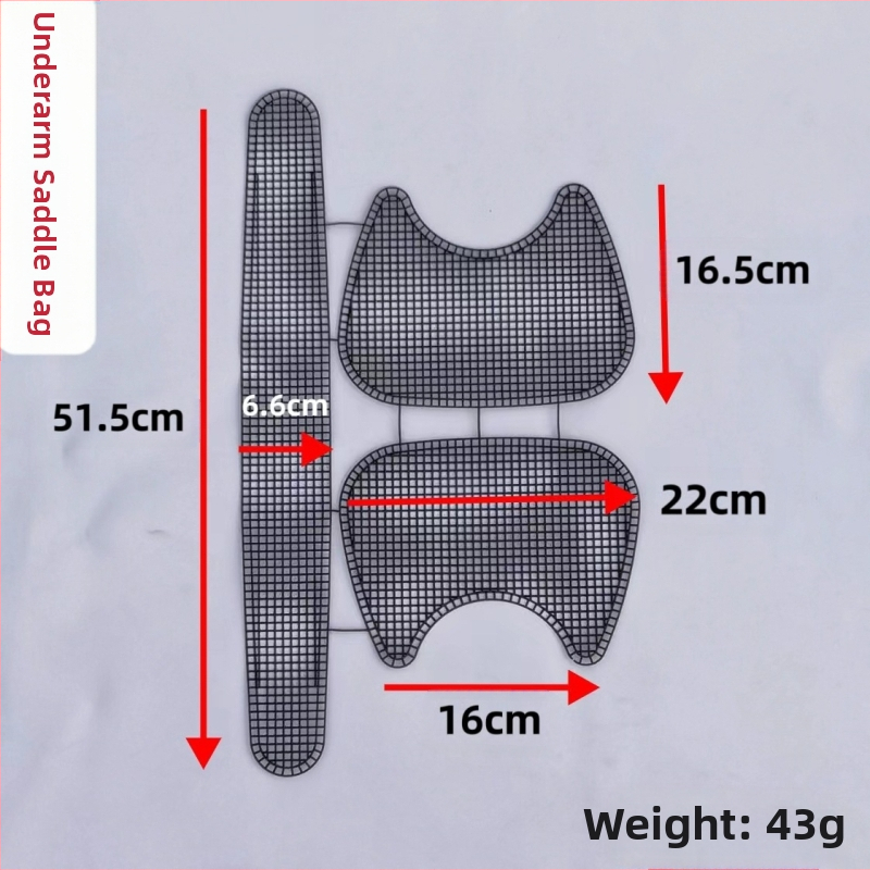 Rankų darbo crossbody tipo sedlo krepšys su plastiko tinklu; PE medžiaga; miesto paprastumo stilius; 2023 m. vasara; kasdieniniam derinimui