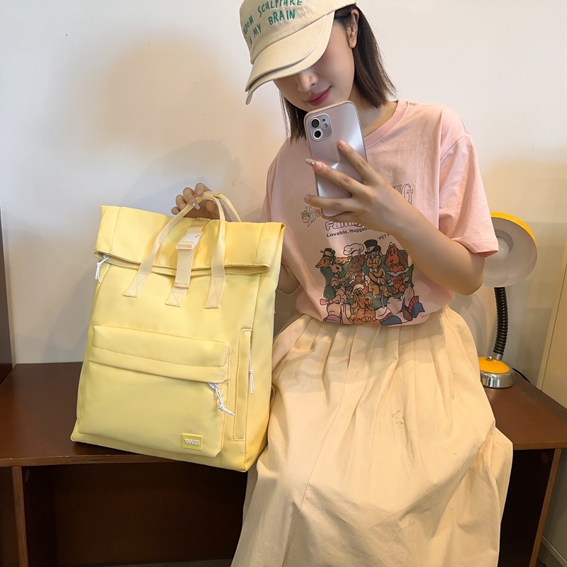 Νάιλον σακίδιο πλάτης για φορητό υπολογιστή, unisex, αναπνεύσιμο, υπερ-ελαφρύ, μεγάλη χωρητικότητα