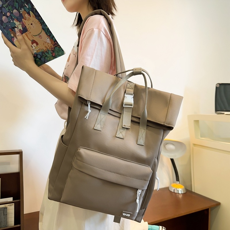 Νάιλον σακίδιο πλάτης για φορητό υπολογιστή, unisex, αναπνεύσιμο, υπερ-ελαφρύ, μεγάλη χωρητικότητα