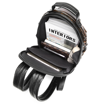 Γεωμετρικό σακίδιο πλάτης σε σχήμα κυβερνοπάνκ, unisex, για καθημερινή χρήση, PVC υλικό, κυρτό λουρί ώμου, καλοκαίρι 2024