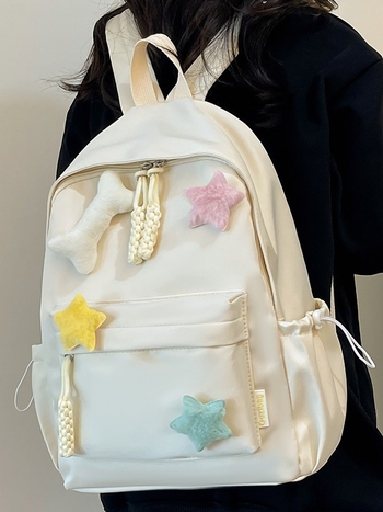 Unisex Νάιλον Αστικός Μινιμαλιστικό Σχολικό Σακίδιο Πλάτης, Χωρητικότητα 20–35L